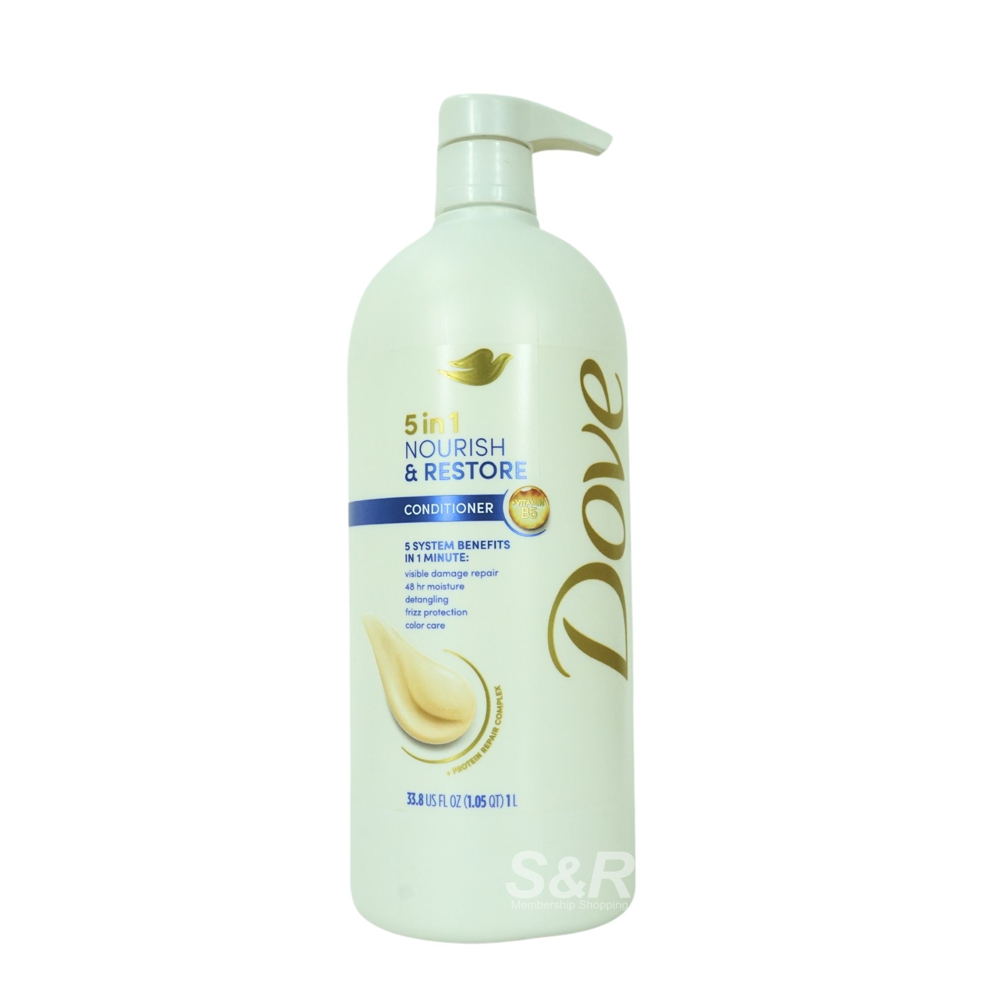 Dove 5in1 Nourish & Restore Conditioner 1L